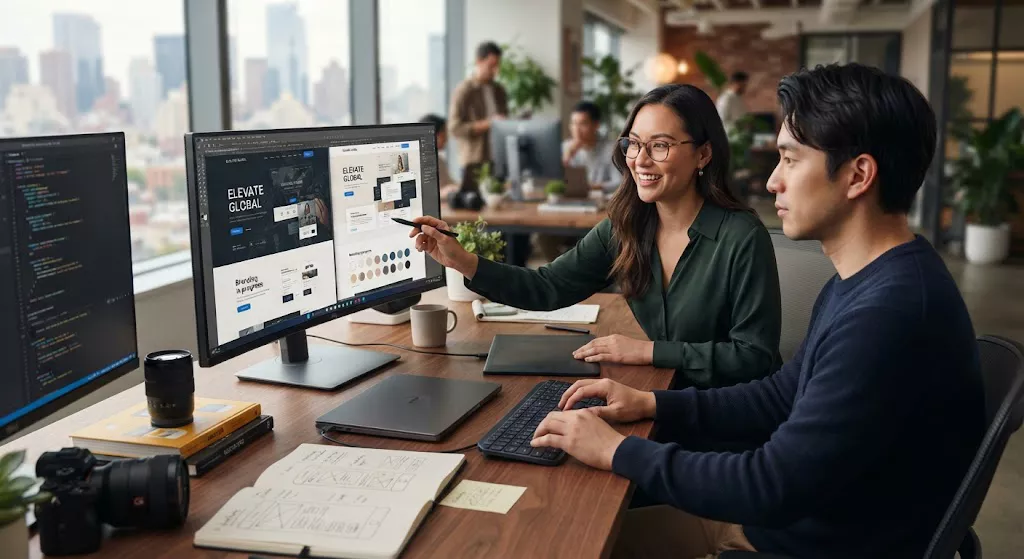 Thiết kế web chuyên nghiệp Biển Vàng