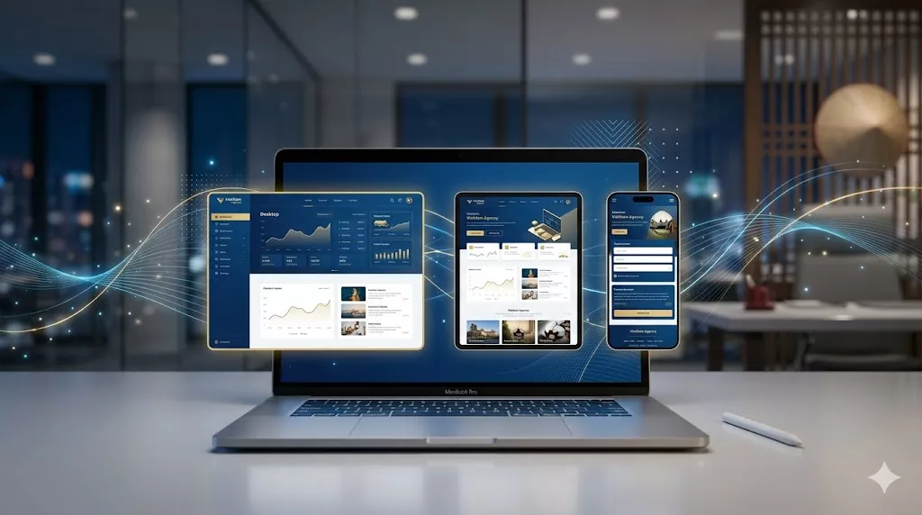 Thiết kế web chuyên nghiệp Biển Vàng