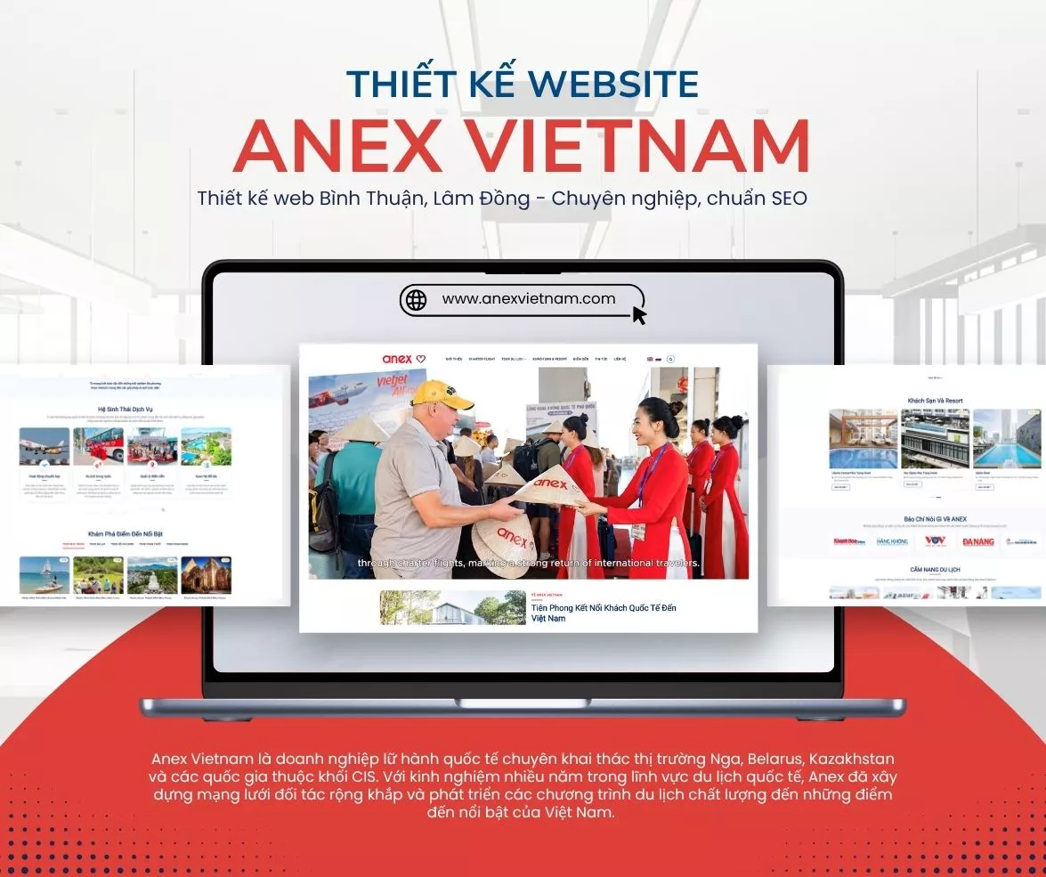 thiết kế website lữ hành du lịch chuyên nghiệp Lâm Đồng