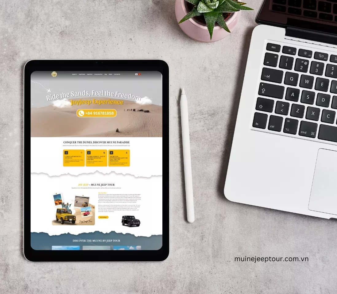 Thiết kế web chuyên nghiệp Biển Vàng