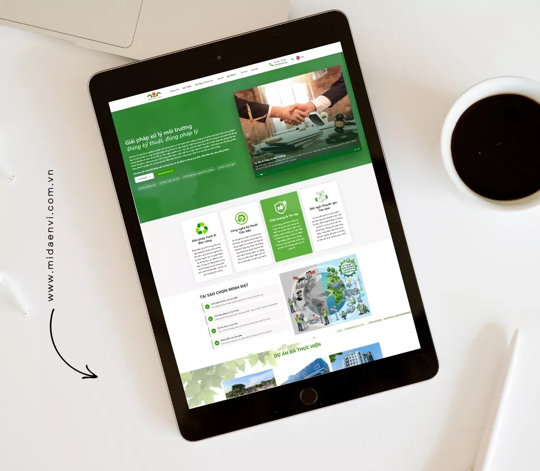 Thiết kế web chuyên nghiệp Biển Vàng