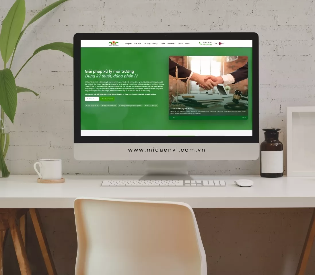 Thiết kế web chuyên nghiệp Biển Vàng