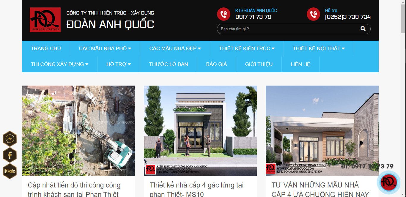 Website Thiết Kế , Xây Dựng , Kiến Trúc, Nội Thất