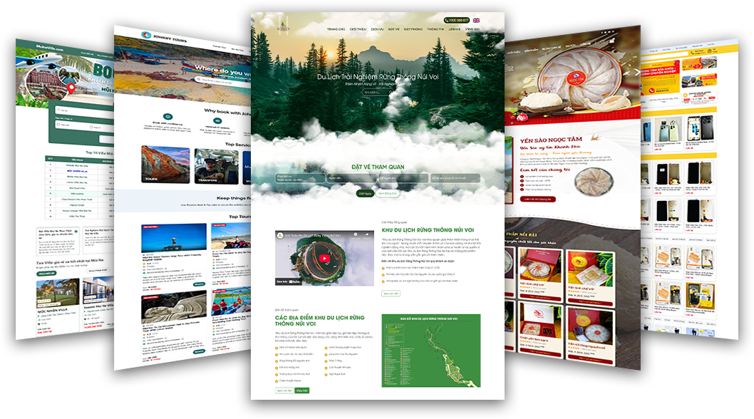 Thiết kế website Bình Thuận, Lâm Đồng uy tín, chuẩn SEO